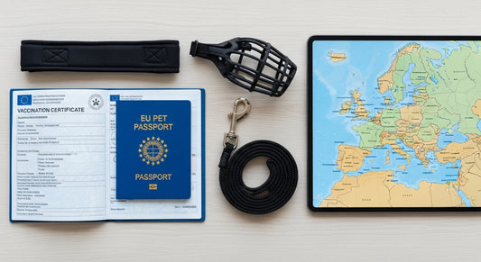 EU-Heimtierausweis und Maulkorb für Einreise mit Listenhund in EU-Länder
